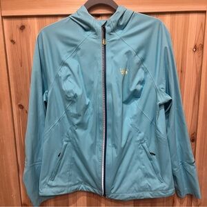 Mountain Hardwear Blue Lightweight Softshell Jacket